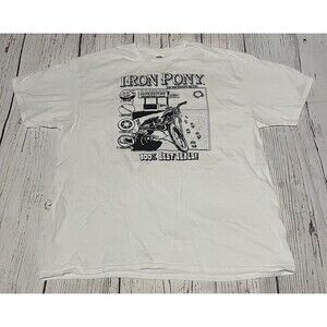 Iron Pony Motorsports Superstore Double Sided Graphic Shirt Men’s Size 2XL Cycle